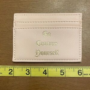 Juicy Couture Light Pink Card Holder